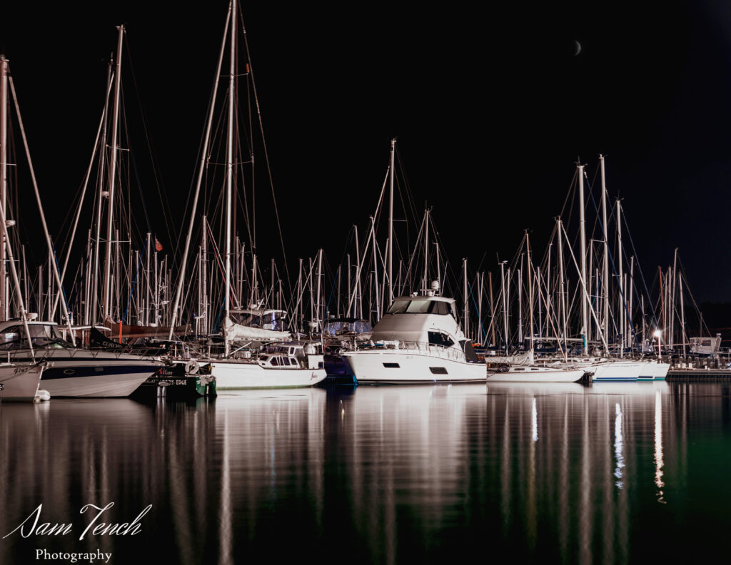 Night views in Geelong by Sam Tench