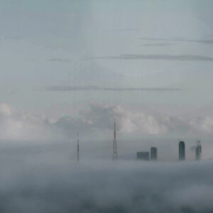 sydney buildings above clouds Sam Tench